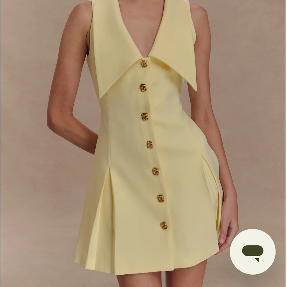 Meshki Yellow Mini Dress- NEVER WORN